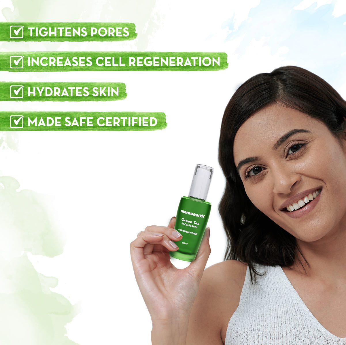 green tea serum benefits