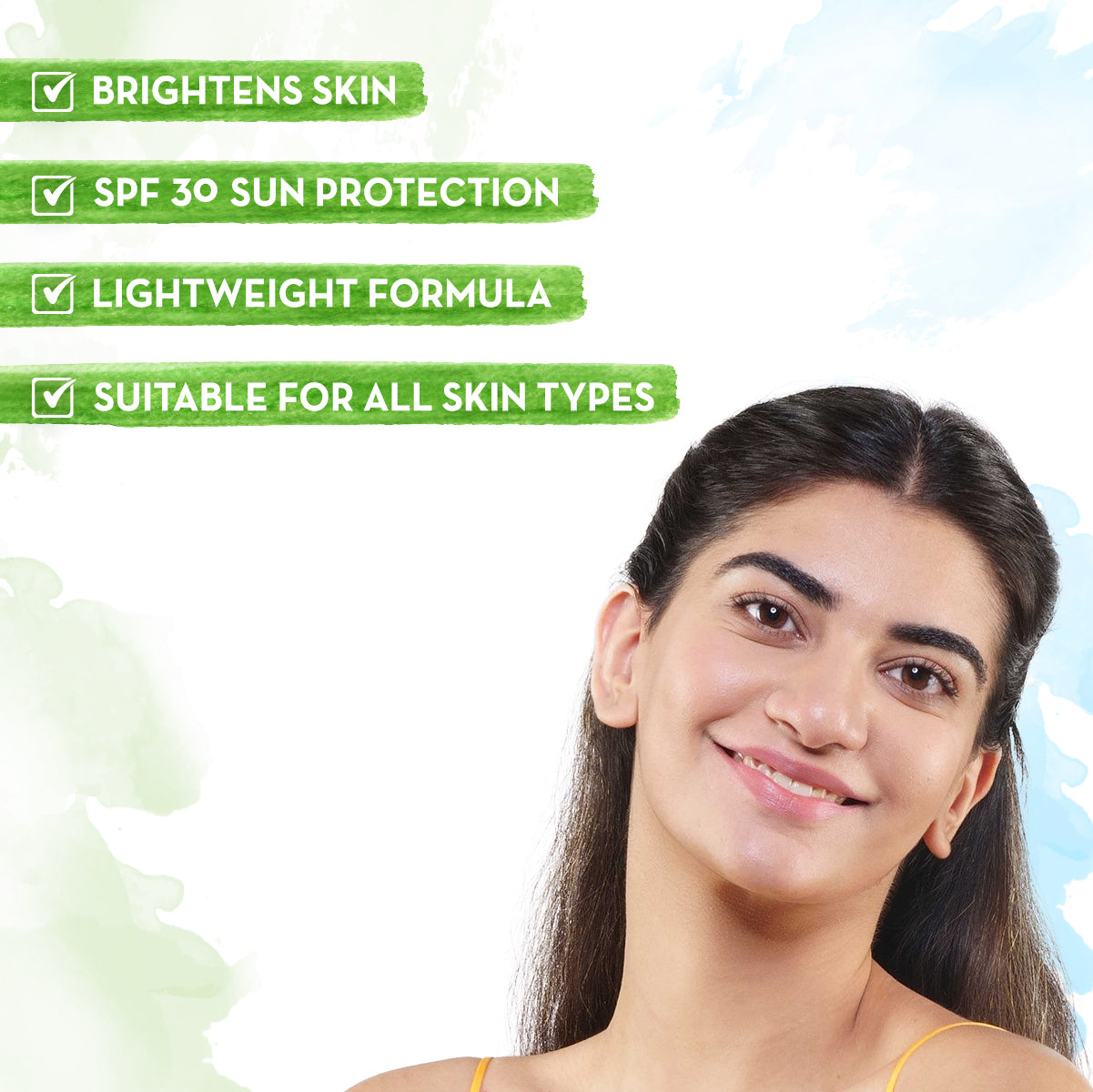 Ubtan Day Cream with SPF 30 for Skin Brightening