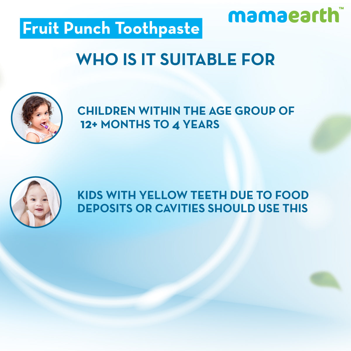 instant whitening fruit toothpaste