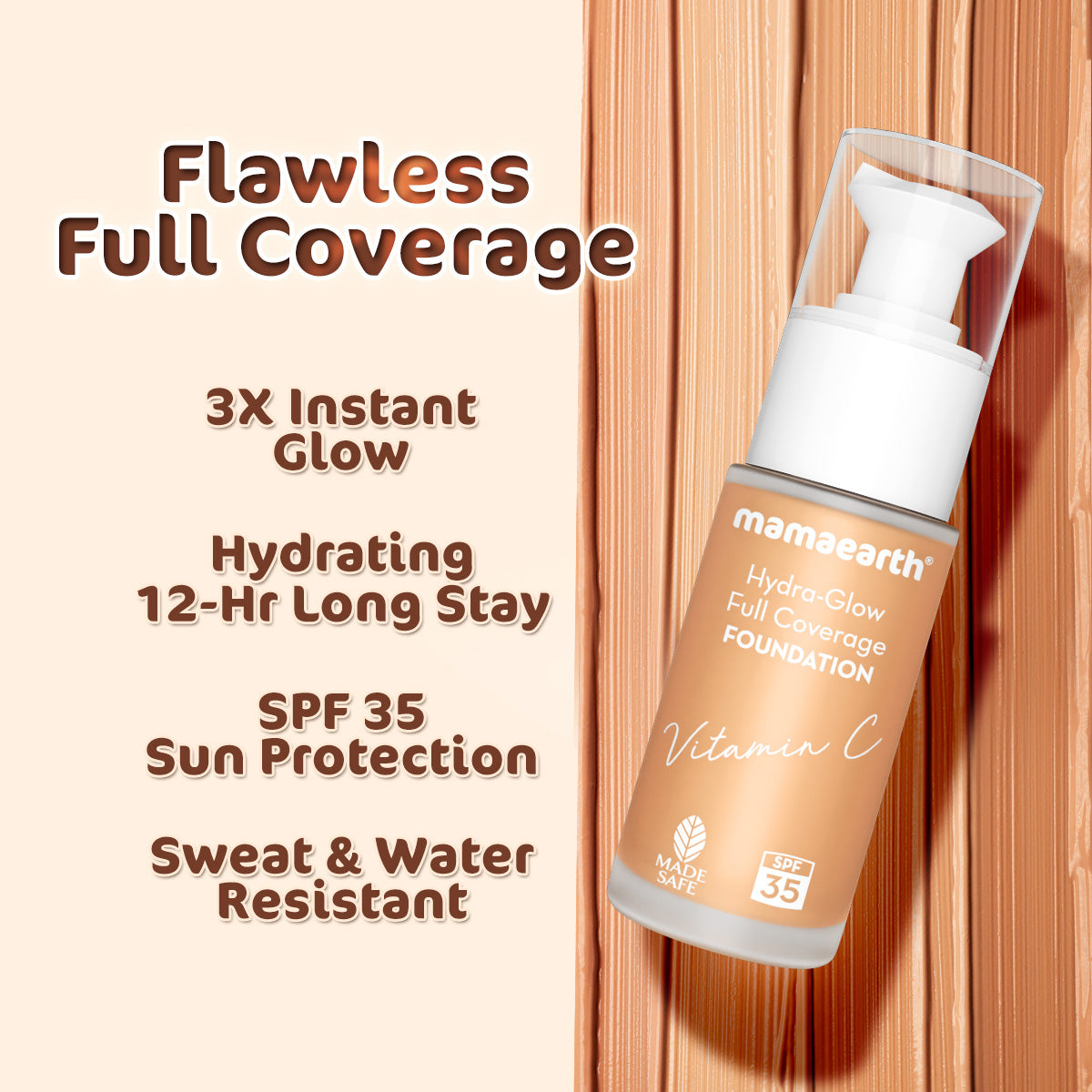Hydra-Glow Full Coverage Foundation 02 Creglow