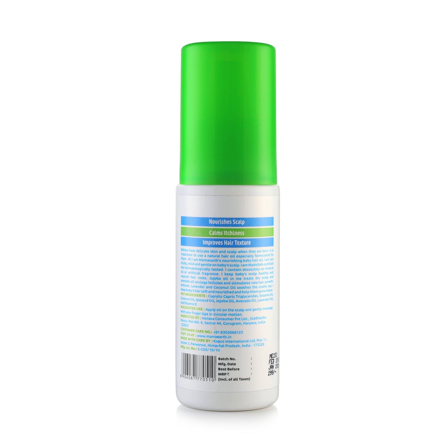 Natural Nourishing Hair Oil