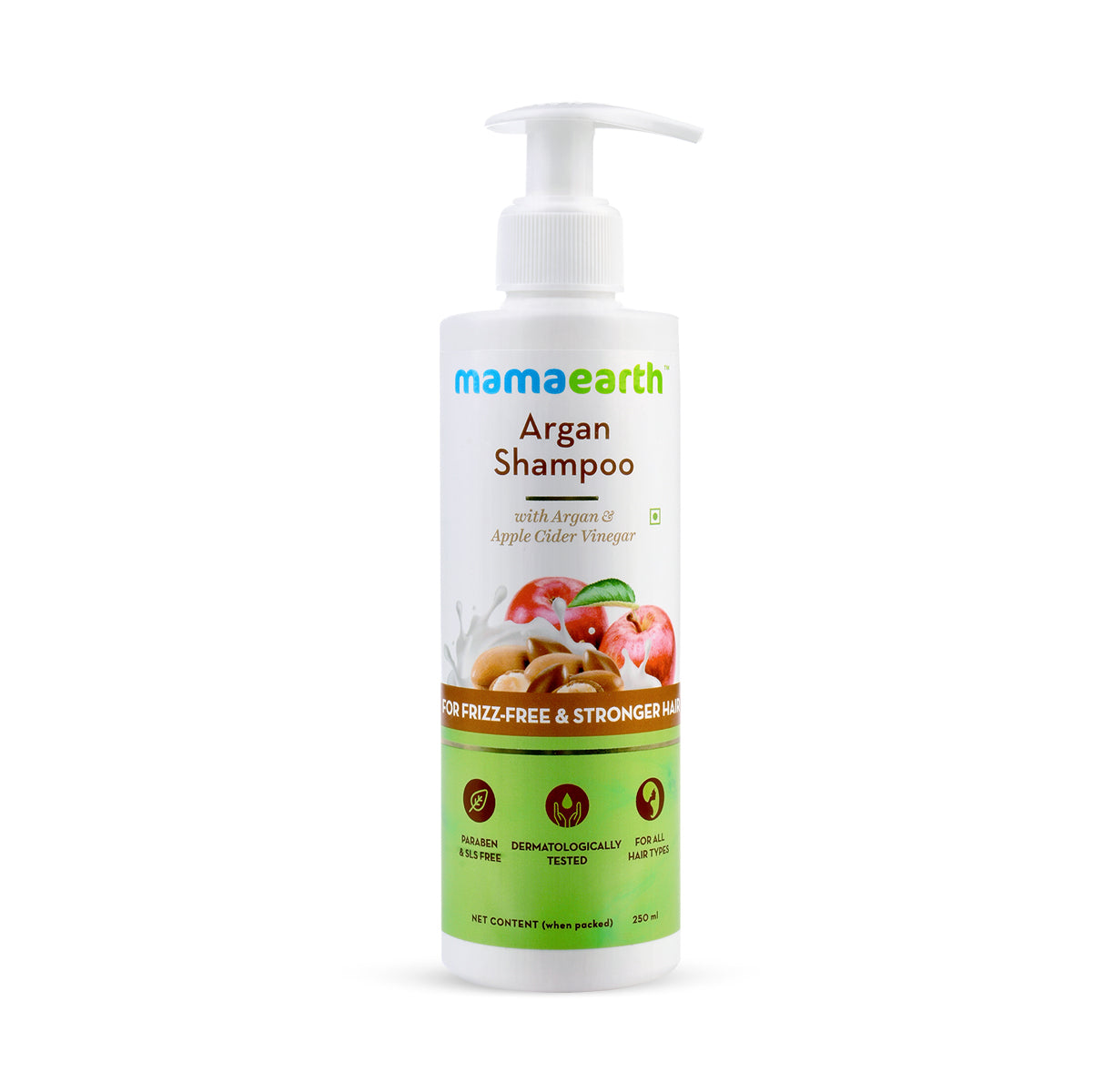 Argan Shampoo With Argan & Apple Cider Vinegar For Frizz-Free & Stronger Hair
