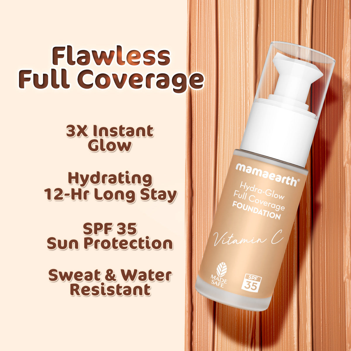 Hydra-Glow Full Coverage Foundation 05 Beige Glow