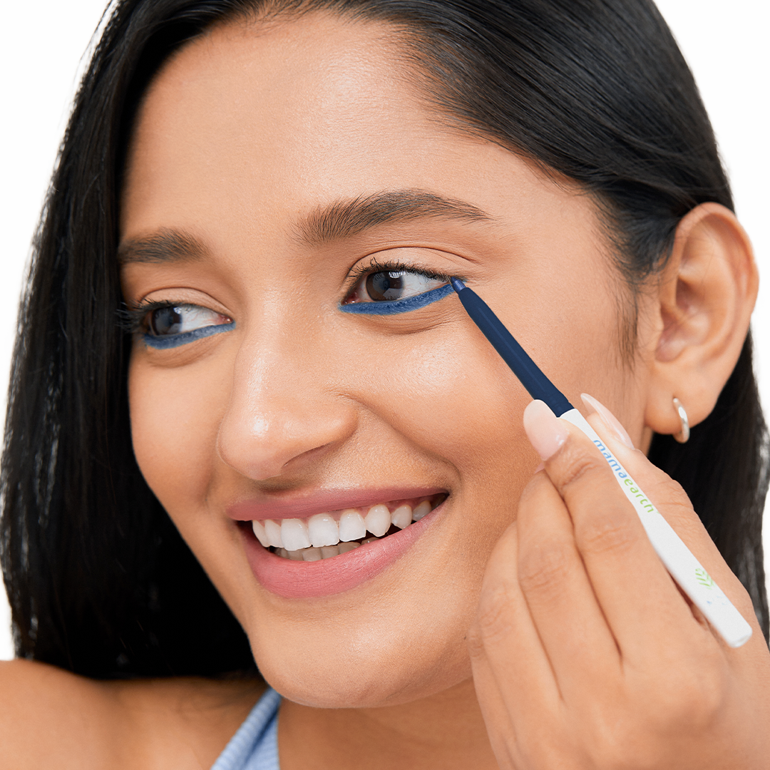 Deep-Ocean Blue Long Stay Kajal