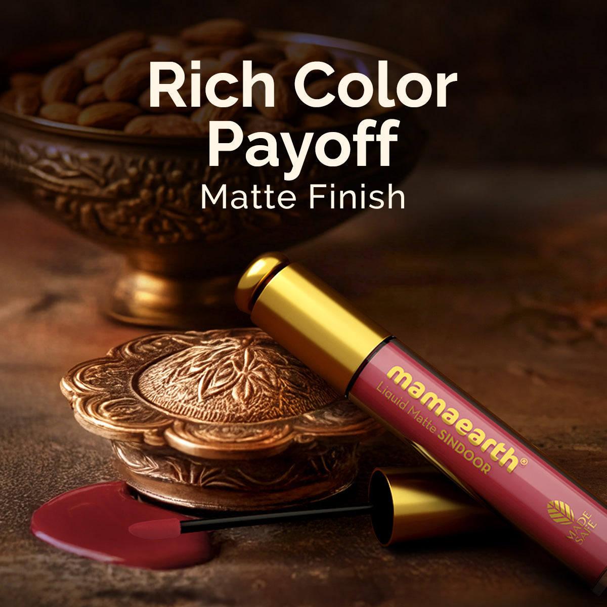 Liquid Matte Sindoor 02 Maroon