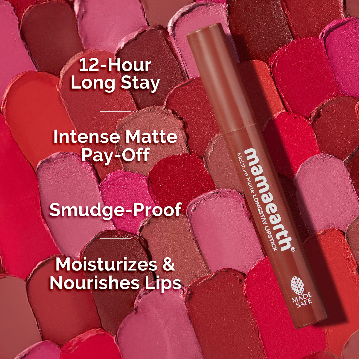 Moisture Matte Longstay Lipstick -14 Peach Nude