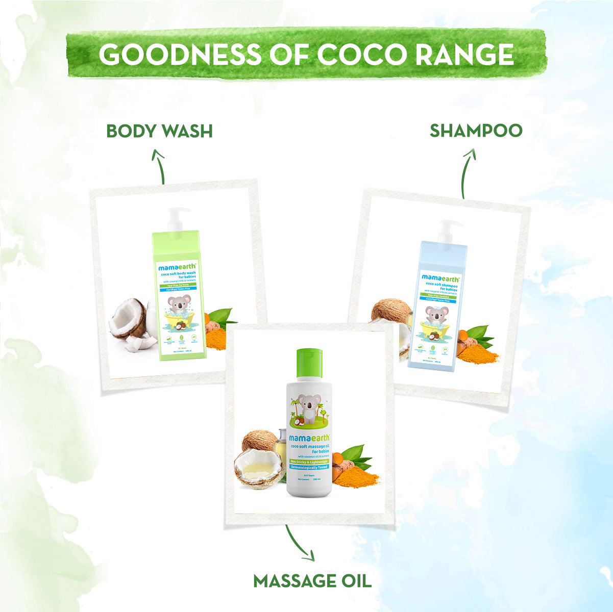 coco soft body massage oil for babies