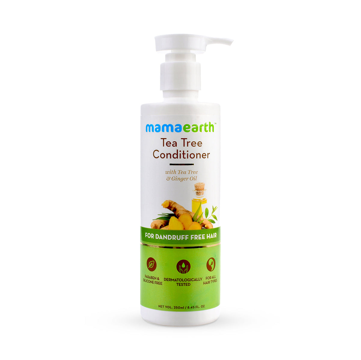 Tea Tree Conditioner With Tea Tree & Ginger Oil For Dandruff Free Hair