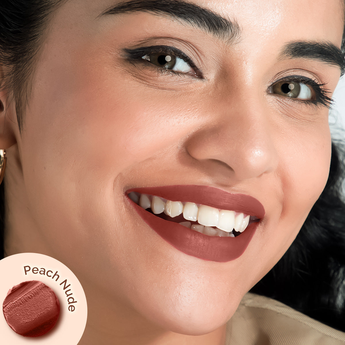 Moisture Matte Longstay Lipstick -14 Peach Nude