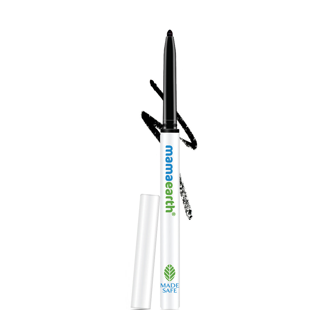 Mamaearth Blocked Charcoal Black Long Stay Kajal 0.35g