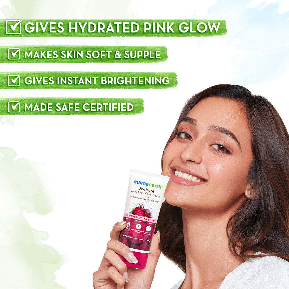 Mamaearth Beetroot Daily Glow face Cream 80 gm