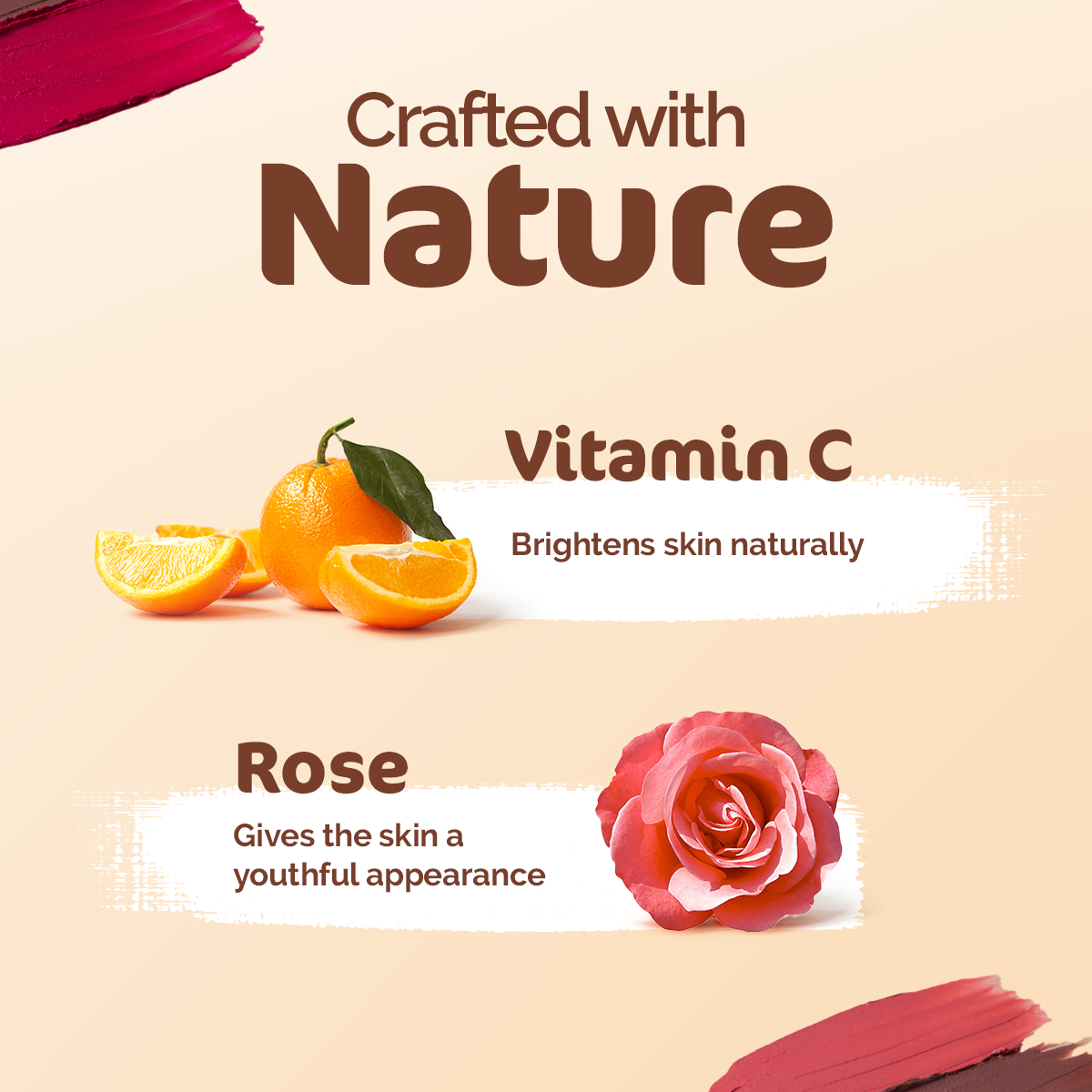 Nourishing Natural Lip Cheek & Eye Tint - 03 Rose Pink
