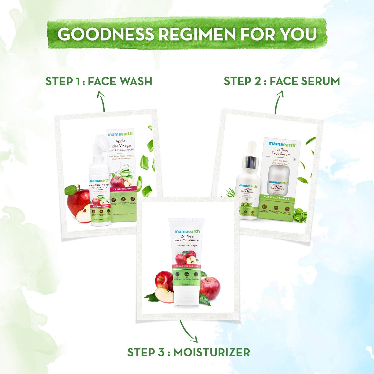 mamaearth Apple Cider range