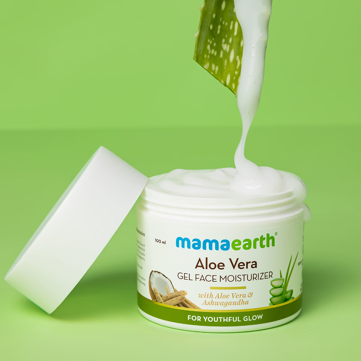Aloe Vera Gel Moisturizer with Aloe Vera & Ashwagandha