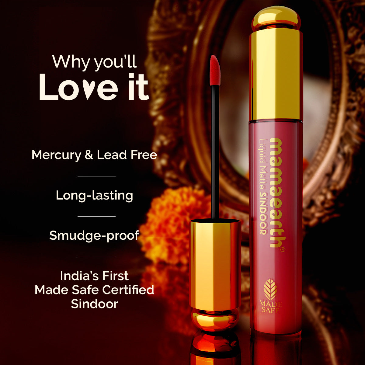 Liquid Matte Sindoor 02 Maroon