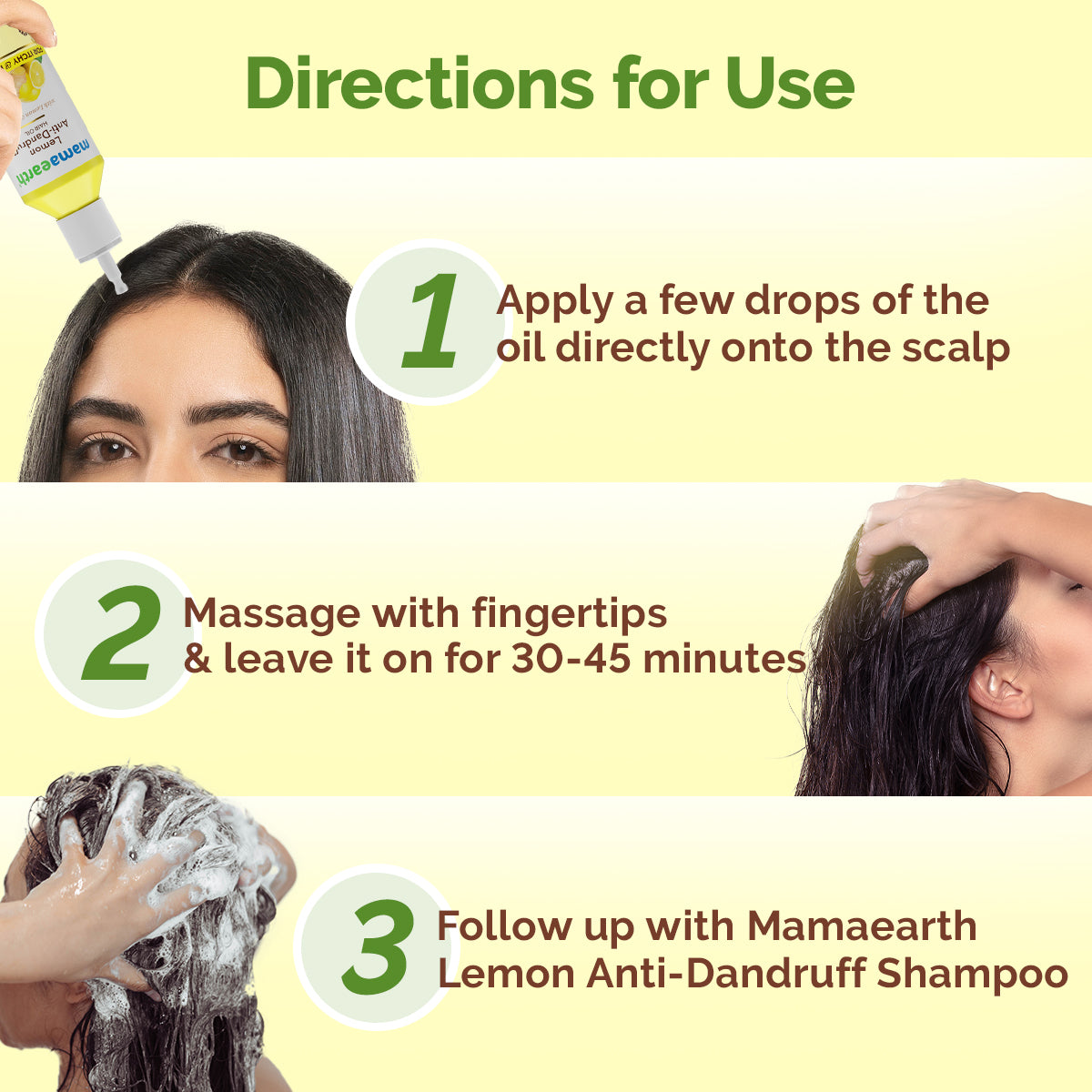 Lemon Anti-Dandruff Hair Oil