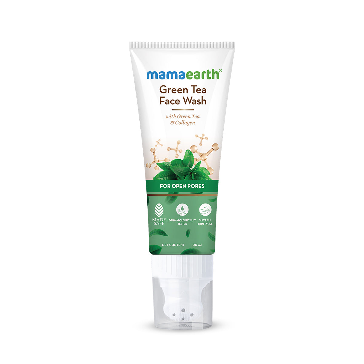 open pores face wash