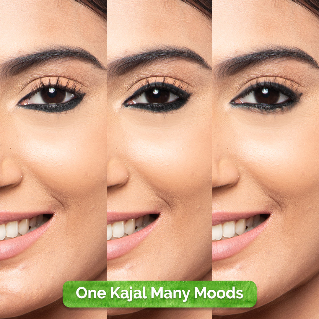 Charcoal Black Long Stay Kajal for 11-Hour Smudge-free Stay