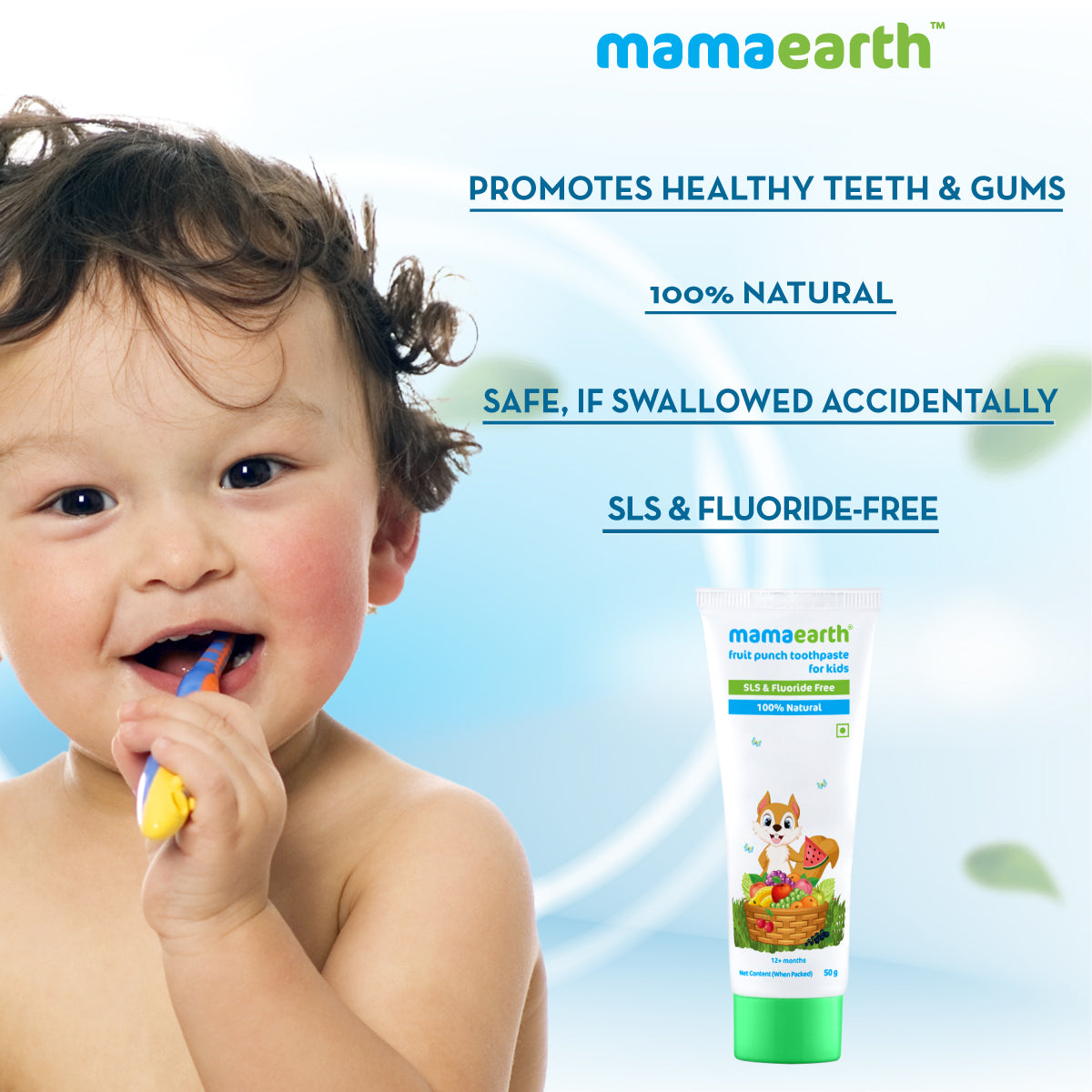 fruit flavor toothpaste