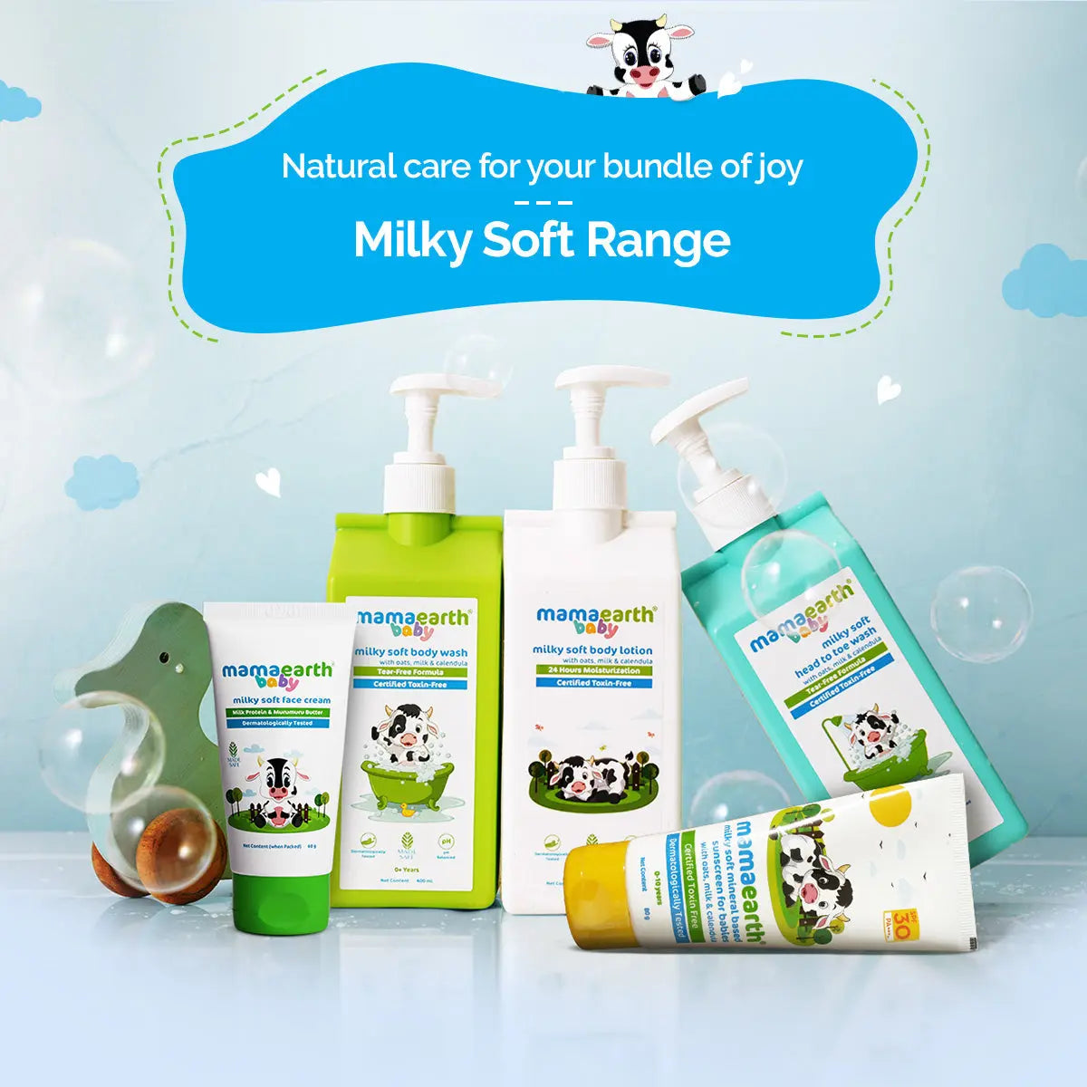 Mamaearth Milky Soft Body Lotion For Babies 400 ml
