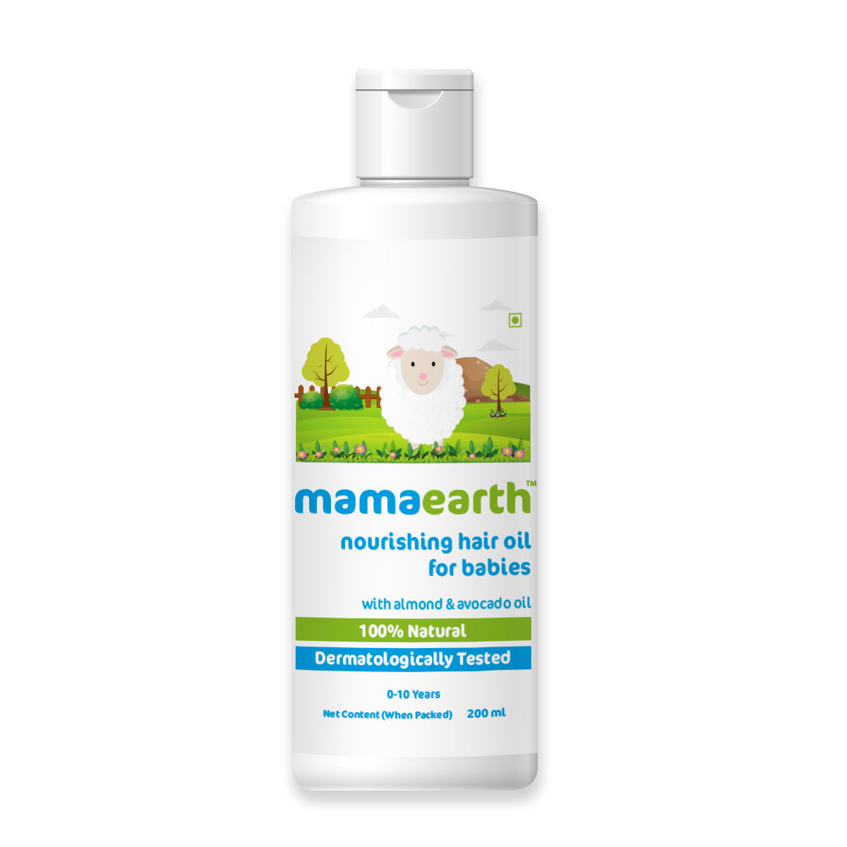 Mamaearth Nourishing Hair Oil for Babies with Almond & Avocado Oil 200 ml