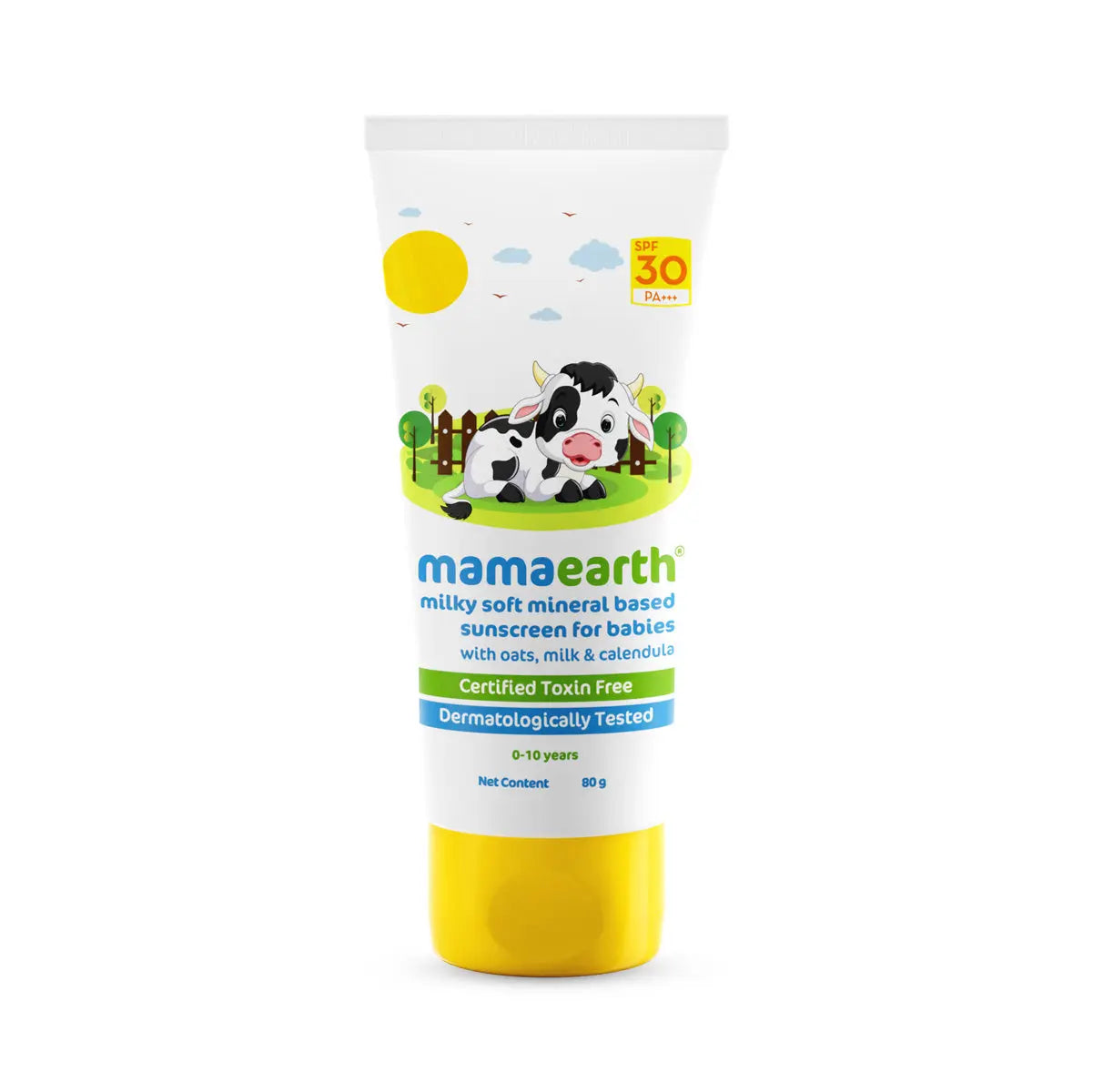 Milky Soft Mineral Based Sunscreen For Babies Spf 30 Pa
