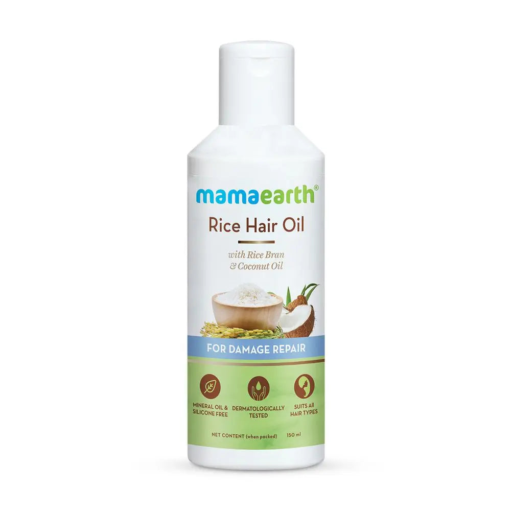 Rice Hair Oil 150 Ml (Pack Of 2)