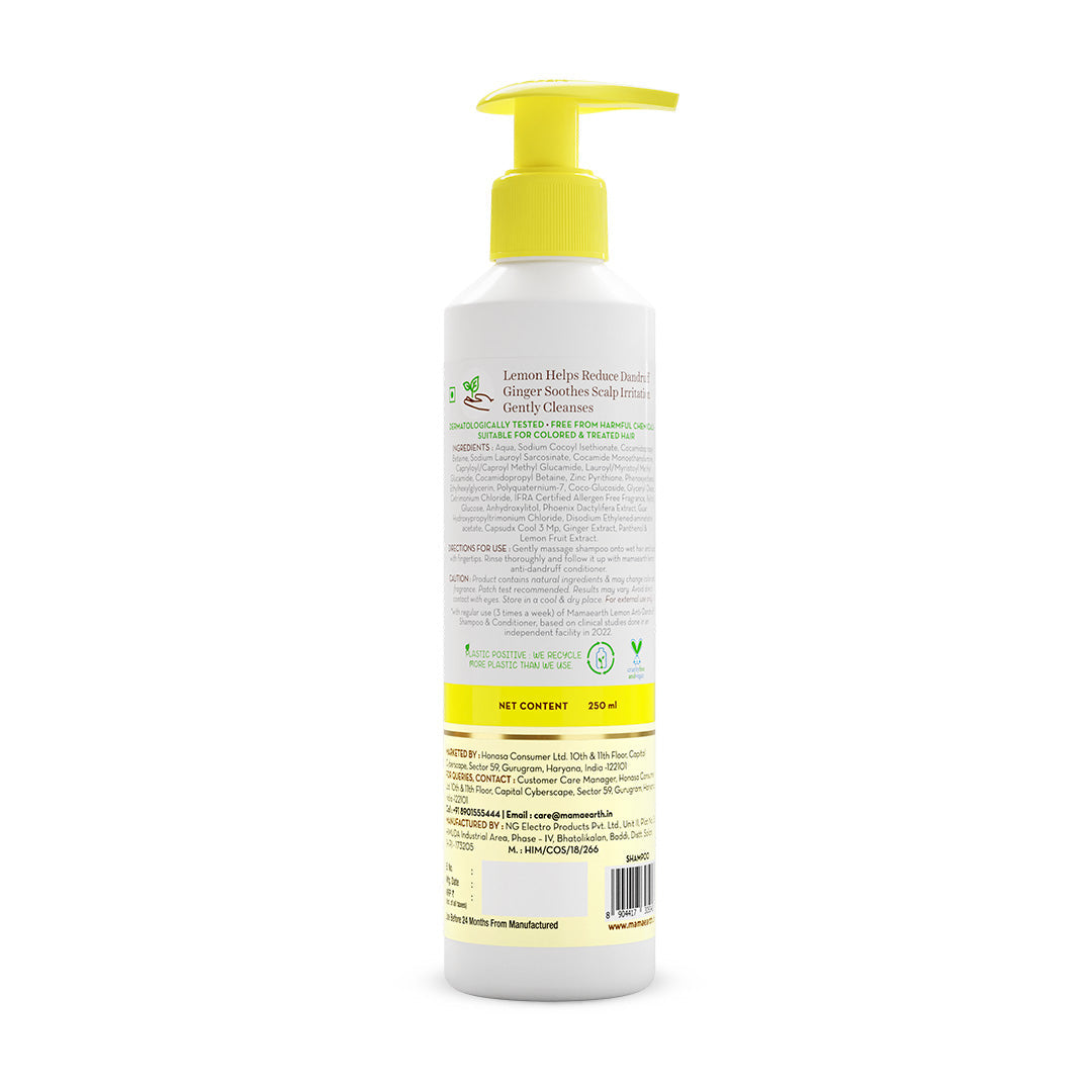 Mamaearth Lemon Anti-Dandruff Shampoo