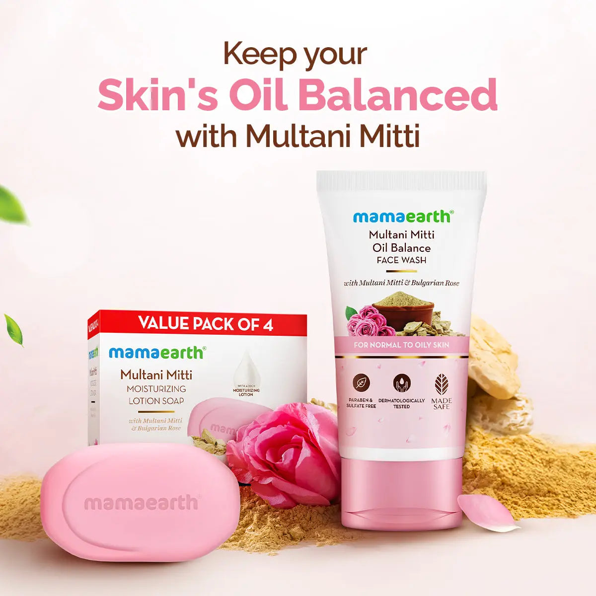 Multani Mitti Oil Balance Face Wash