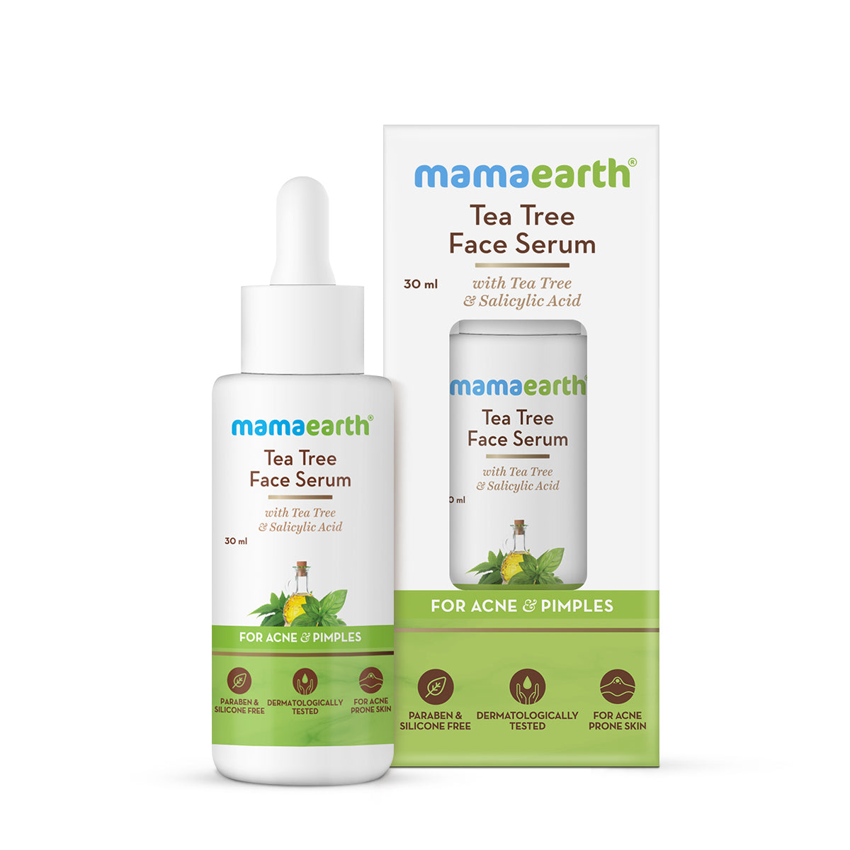 mamaearth tea tree serum for face