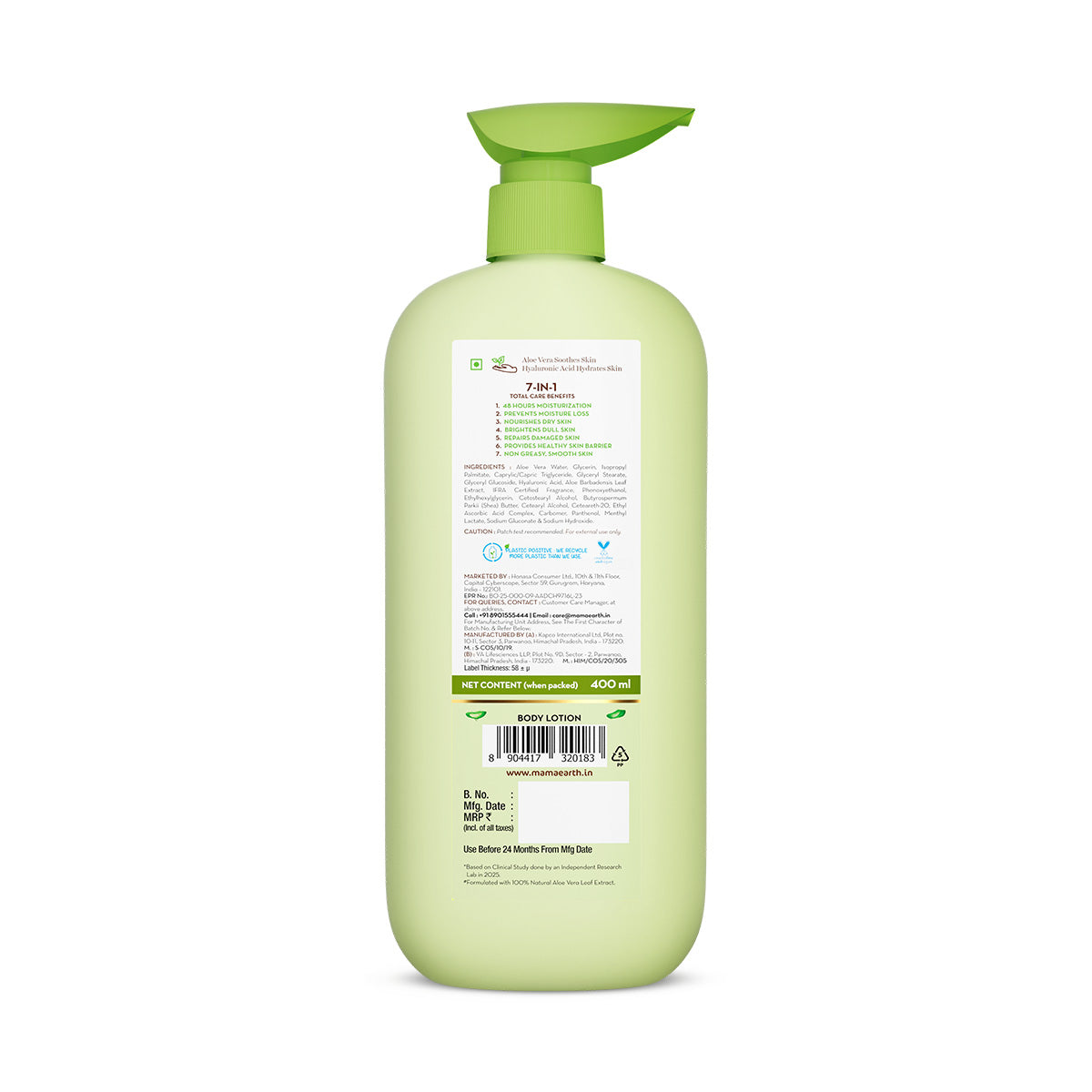 Aloe Refresh Hydrating Body Lotion