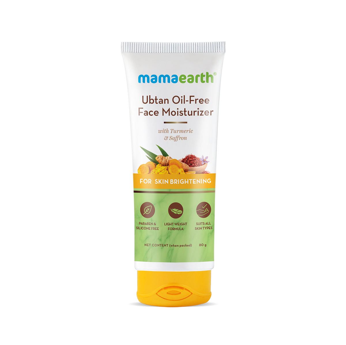 Mamaearth Ubtan Oil-Free Face Moisturizer 80 ml