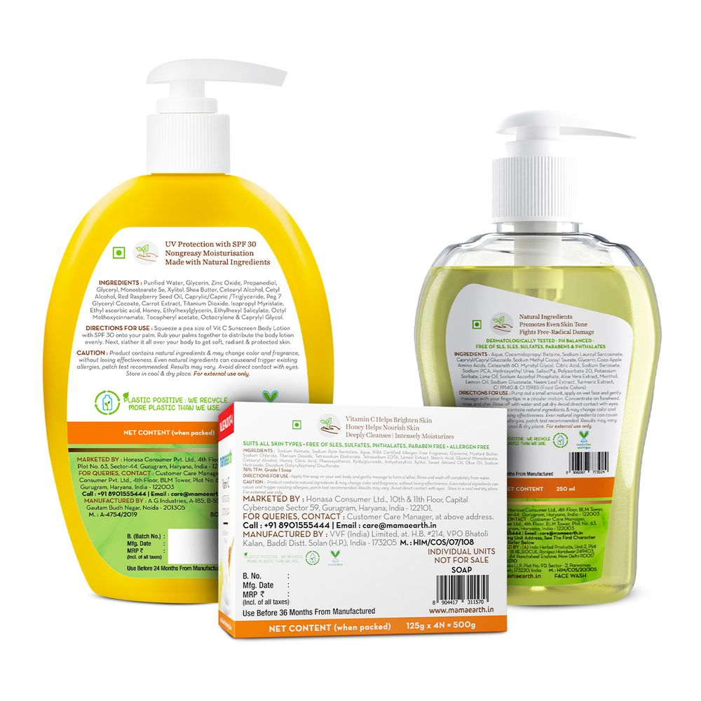 Mamaearth Vitamin C Skincare Kit