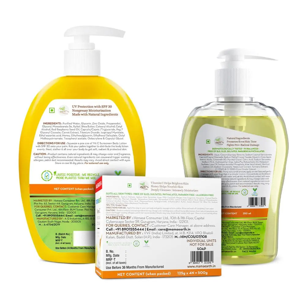 Mamaearth Vitamin C Skincare Kit