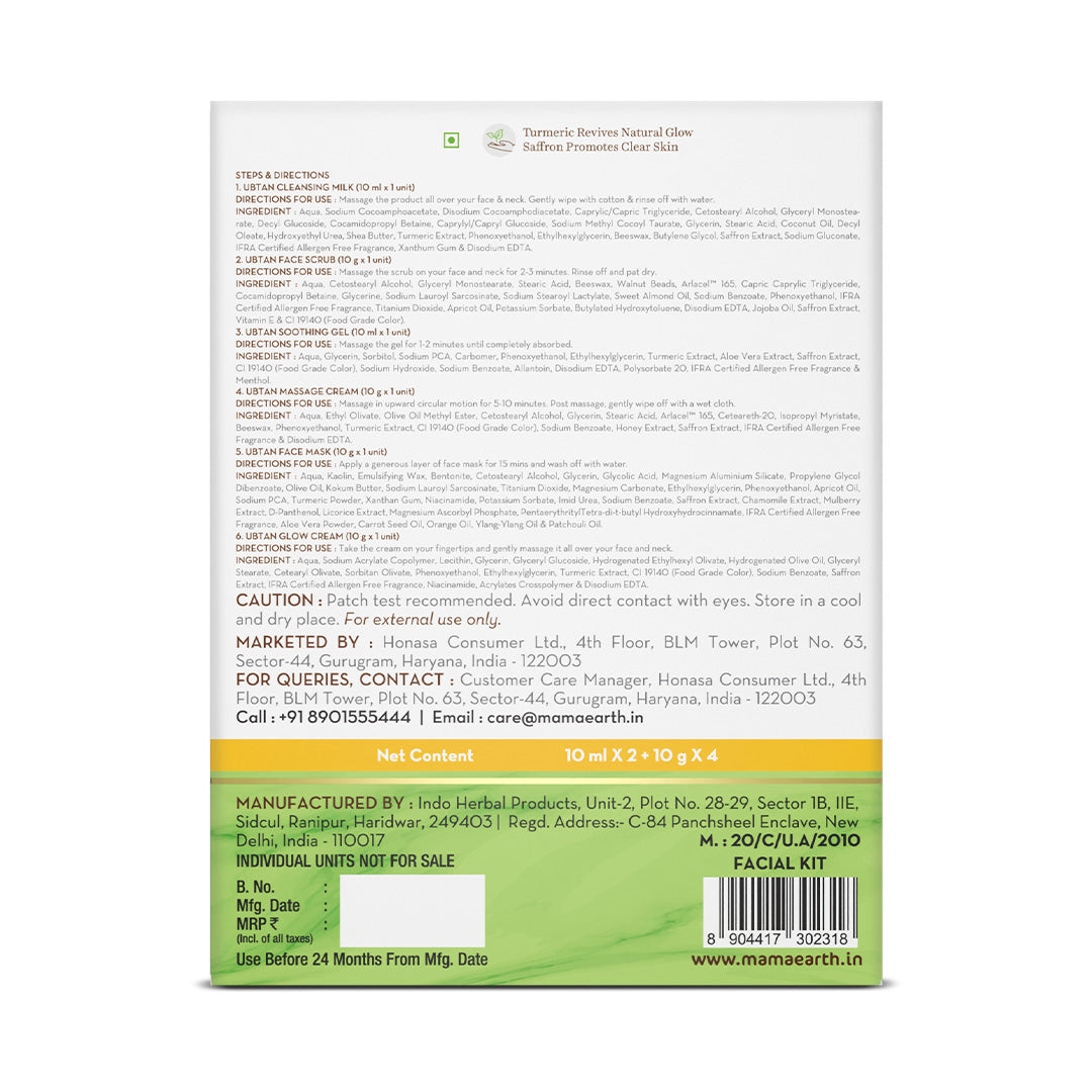 Mamaearth Ubtan Facial Kit