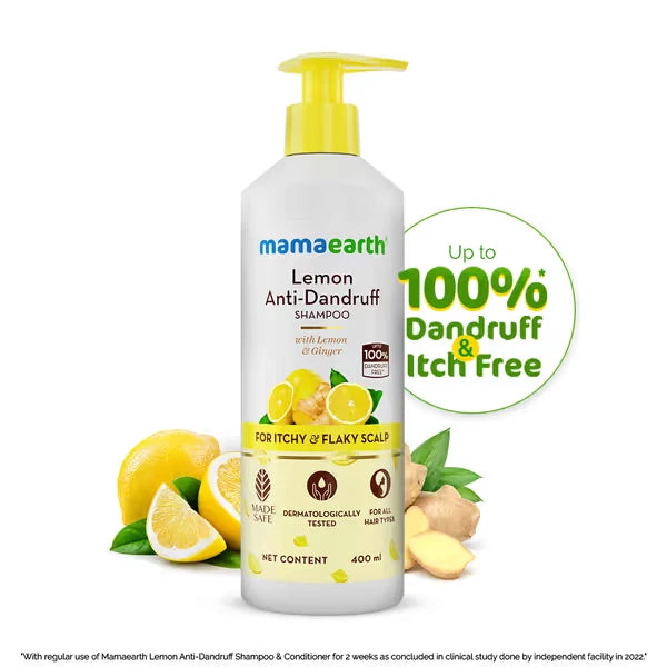 Mamaearth Lemon Anti-Dandruff Shampoo
