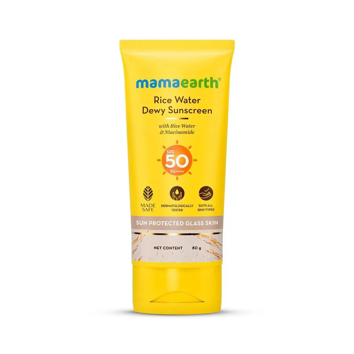 Mamaearth Rice Water Dewy Sunscreen