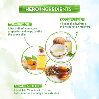 Coco Soft Massage Oil for Babies ingredients