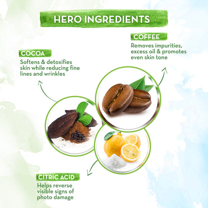 CoCo Face Wash with citric acid and Cocoa