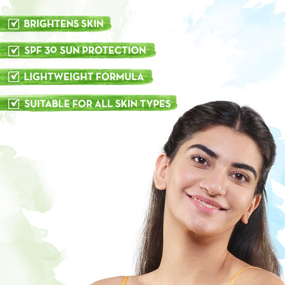 Ubtan Day Cream with SPF 30 for Skin Brightening