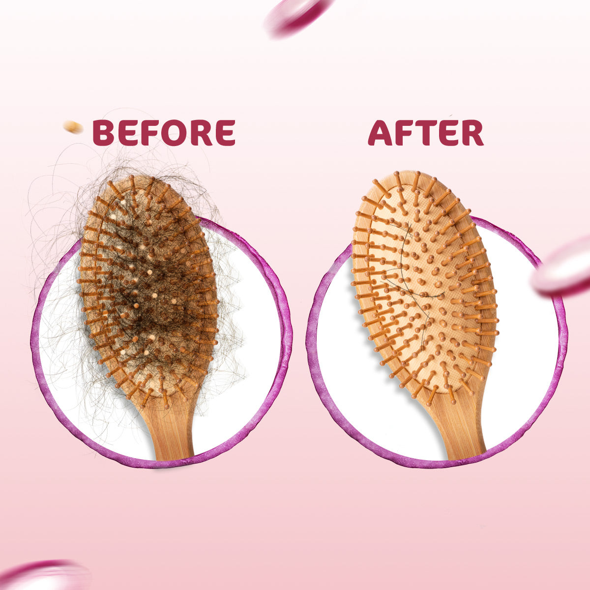 onion oil before and after
