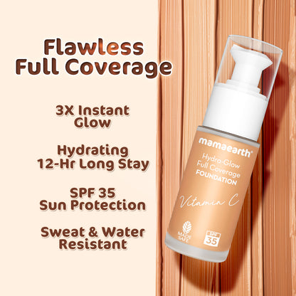 Hydra-Glow Full Coverage Foundation 02 Creglow