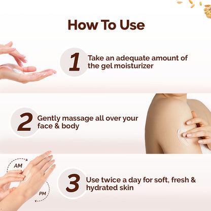Rice Dewy Bright Light Gel Moisturizer