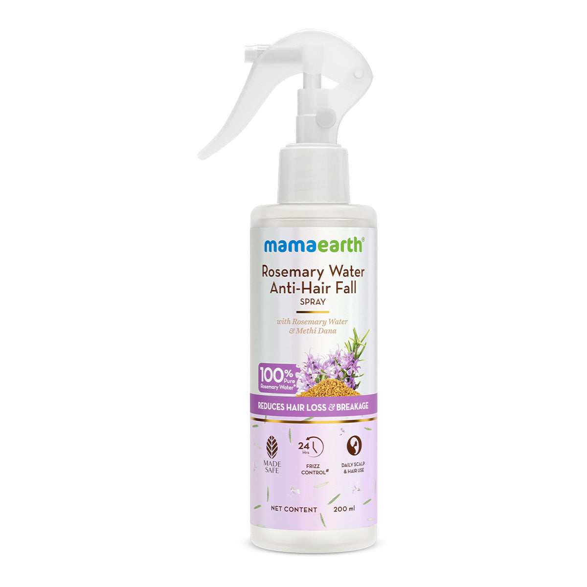 Mamaearth Rosemary Water Anti-Hair Fall Spray 200 ml