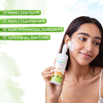 vitamin c foaming face wash benefits