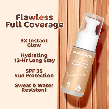 Hydra-Glow Full Coverage Foundation 05 Beige Glow