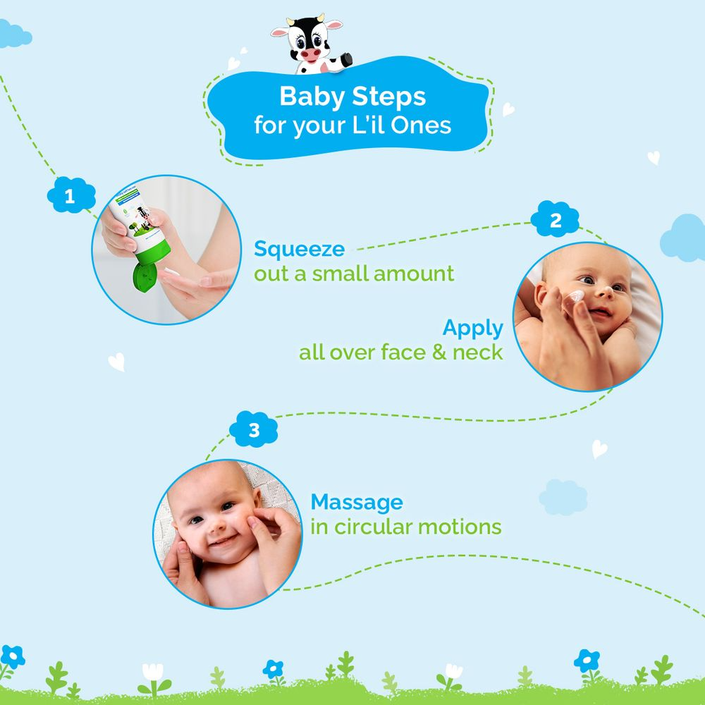 Mamaearth Milky Soft Face Cream With Murumuru Butter for Babies 60 gm