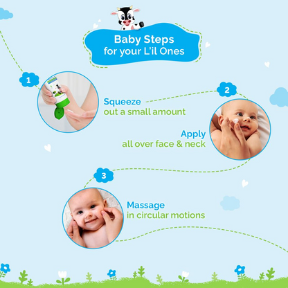 Mamaearth Milky Soft Face Cream With Murumuru Butter for Babies 60 gm