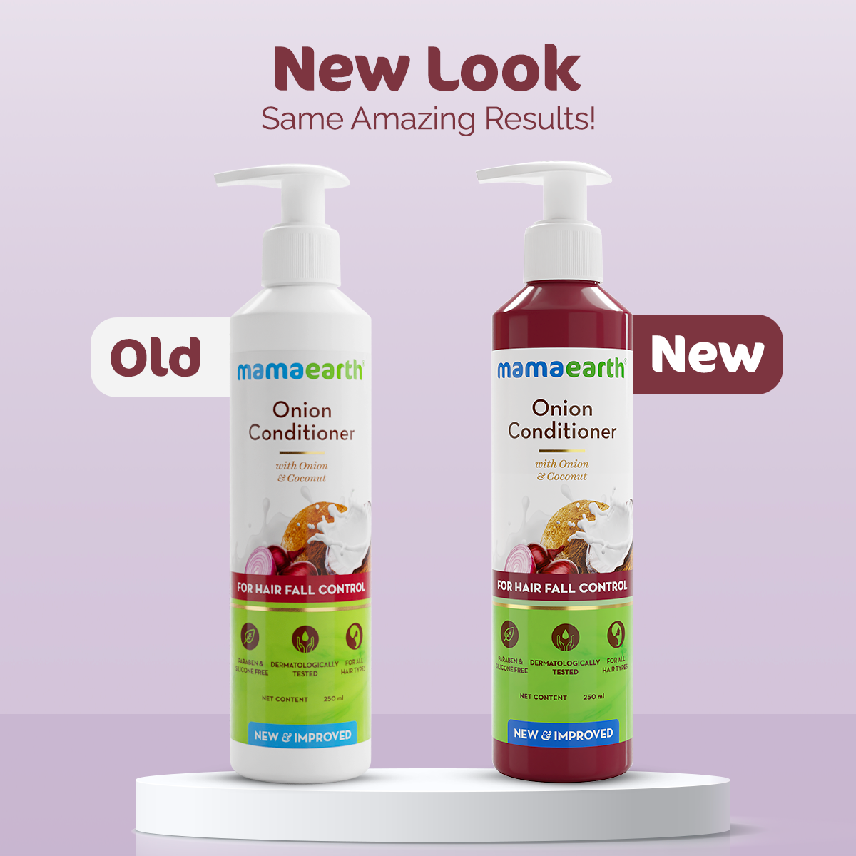 Mamaearth Onion Conditioner for Hair Growth and Hair Fall Control with Onion and Coconut