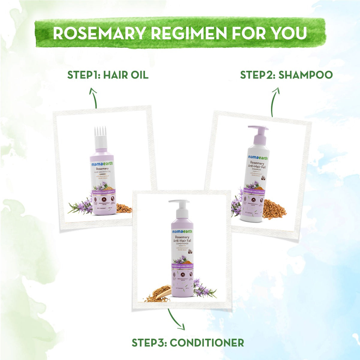 rosemary oil in shampoo